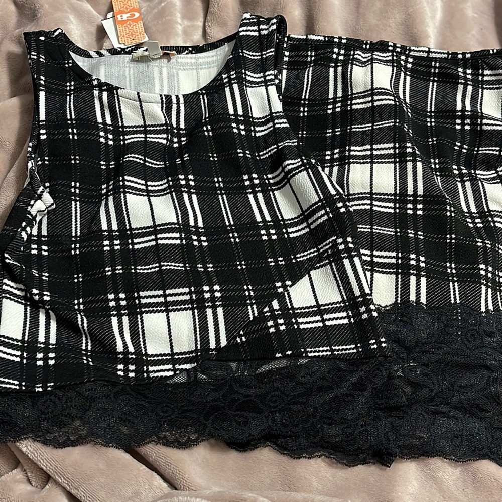 Top and skirt set NWT